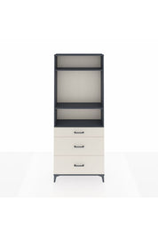 Arges Dolap 3 Raflı 3 Çekmeceli 88x30x221 - S30M105V4A