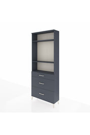 Arges Dolap 3 Raflı 3 Çekmeceli 88x30x221 - S30M105V5A