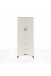 Arges Dolap 2 Raflı 3 Çekmeceli Tek Askılı 88x30x221 - S30M106V1A