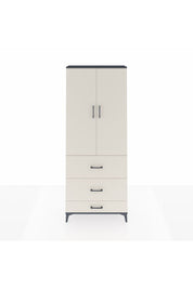 Arges Dolap 2 Raflı 3 Çekmeceli Tek Askılı 88x30x221 - S30M106V4A