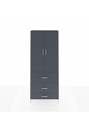Arges Dolap 2 Raflı 3 Çekmeceli Tek Askılı 88x30x221 - S30M106V5A