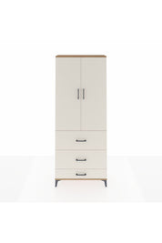 Arges Dolap 2 Raflı 3 Çekmeceli Tek Askılı 88x30x221 - S30M106V7A