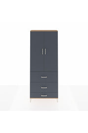 Arges Dolap 2 Raflı 3 Çekmeceli Tek Askılı 88x30x221 - S30M106V8A