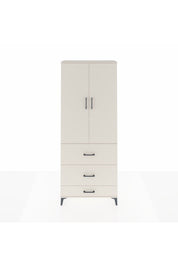 Arges Dolap 3 Raflı 3 Çekmeceli 2 Kapaklı 88x30x221 - S30M107V1A