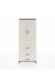 Arges Dolap 3 Raflı 3 Çekmeceli 2 Kapaklı 88x30x221 - S30M107V4A