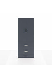 Arges Dolap 3 Raflı 3 Çekmeceli 2 Kapaklı 88x30x221 - S30M107V5A