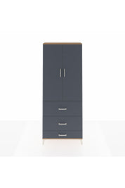 Arges Dolap 3 Raflı 3 Çekmeceli 2 Kapaklı 88x30x221 - S30M107V8A