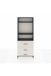 Arges Dolap 3 Raflı 3 Çekmeceli 88x30x221 - S30M108V4A