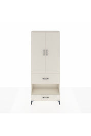Arges Dolap 4 Raflı 2 Çekmeceli 2 Kapaklı 88x30x221 - S30M110V1A
