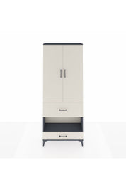 Arges Dolap 4 Raflı 2 Çekmeceli 2 Kapaklı 88x30x221 - S30M110V4A