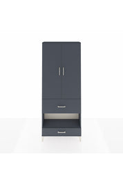 Arges Dolap 4 Raflı 2 Çekmeceli 2 Kapaklı 88x30x221 - S30M110V5A