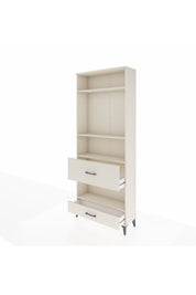 Arges Dolap 4 Raflı 2 Çekmeceli 88x30x221 - S30M111V1A