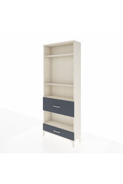 Arges Dolap 4 Raflı 2 Çekmeceli 88x30x221 - S30M111V2A