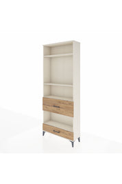 Arges Dolap 4 Raflı 2 Çekmeceli 88x30x221 - S30M111V3A