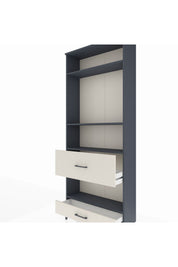 Arges Dolap 4 Raflı 2 Çekmeceli 88x30x221 - S30M111V4A