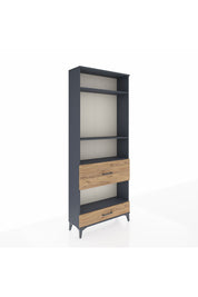 Arges Dolap 4 Raflı 2 Çekmeceli 88x30x221 - S30M111V6A