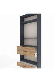 Arges Dolap 4 Raflı 2 Çekmeceli 88x30x221 - S30M111V6A