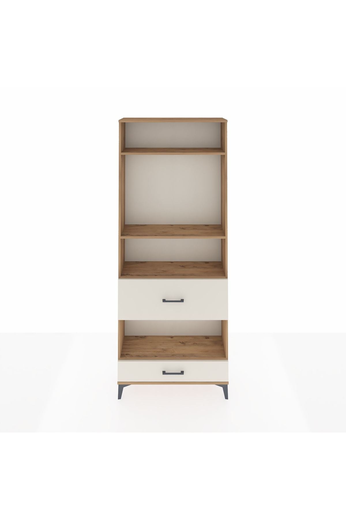 Arges Dolap 4 Raflı 2 Çekmeceli 88x30x221 - S30M111V7A