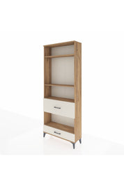 Arges Dolap 4 Raflı 2 Çekmeceli 88x30x221 - S30M111V7A