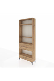 Arges Dolap 4 Raflı 2 Çekmeceli 88x30x221 - S30M111V9A