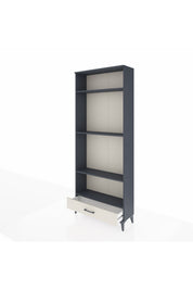 Arges Dolap 4 Raflı Tek Çekmeceli 88x30x221 - S30M114V4A