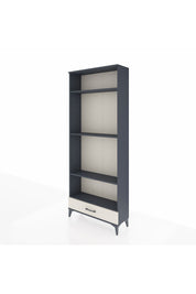 Arges Dolap 4 Raflı Tek Çekmeceli 88x30x221 - S30M114V4A