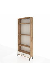 Arges Dolap 4 Raflı Tek Çekmeceli 88x30x221 - S30M114V7A