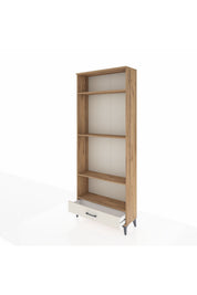 Arges Dolap 4 Raflı Tek Çekmeceli 88x30x221 - S30M114V7A