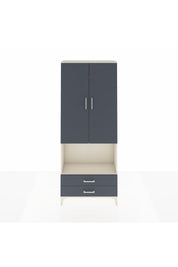 Arges Dolap 3 Raflı 2 Çekmeceli Tek Askılı 88x30x221 - S30M115V2A