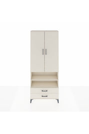 Arges Dolap 5 Raflı 2 Çekmeceli 2 Kapaklı 88x30x221 - S30M116V1A
