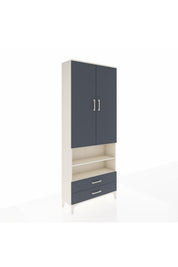 Arges Dolap 5 Raflı 2 Çekmeceli 2 Kapaklı 88x30x221 - S30M116V2A