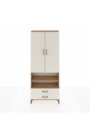 Arges Dolap 5 Raflı 2 Çekmeceli 2 Kapaklı 88x30x221 - S30M116V7A