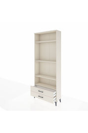 Arges Dolap 4 Raflı 2 Çekmeceli 88x30x221 - S30M117V1A