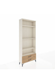 Arges Dolap 4 Raflı 2 Çekmeceli 88x30x221 - S30M117V3A