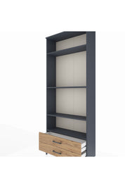 Arges Dolap 4 Raflı 2 Çekmeceli 88x30x221 - S30M117V6A