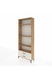 Arges Dolap 4 Raflı 2 Çekmeceli 88x30x221 - S30M117V7A