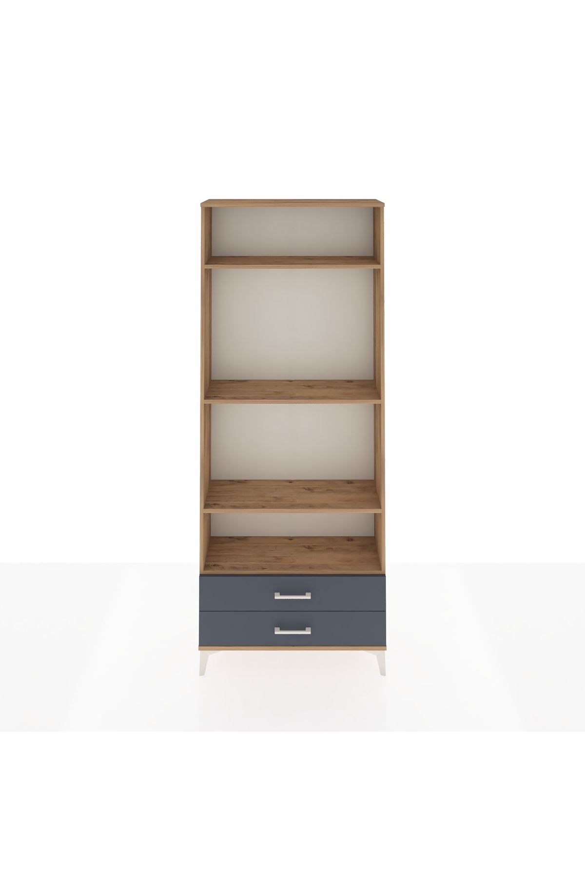 Arges Dolap 4 Raflı 2 Çekmeceli 88x30x221 - S30M117V8A