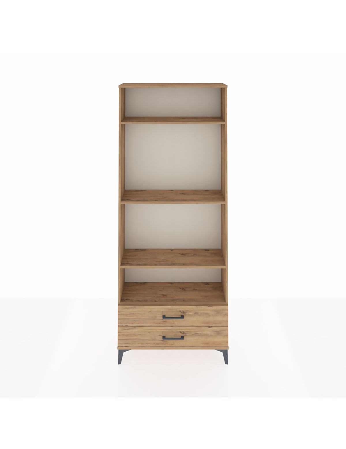 Arges Dolap 4 Raflı 2 Çekmeceli 88x30x221 - S30M117V9A