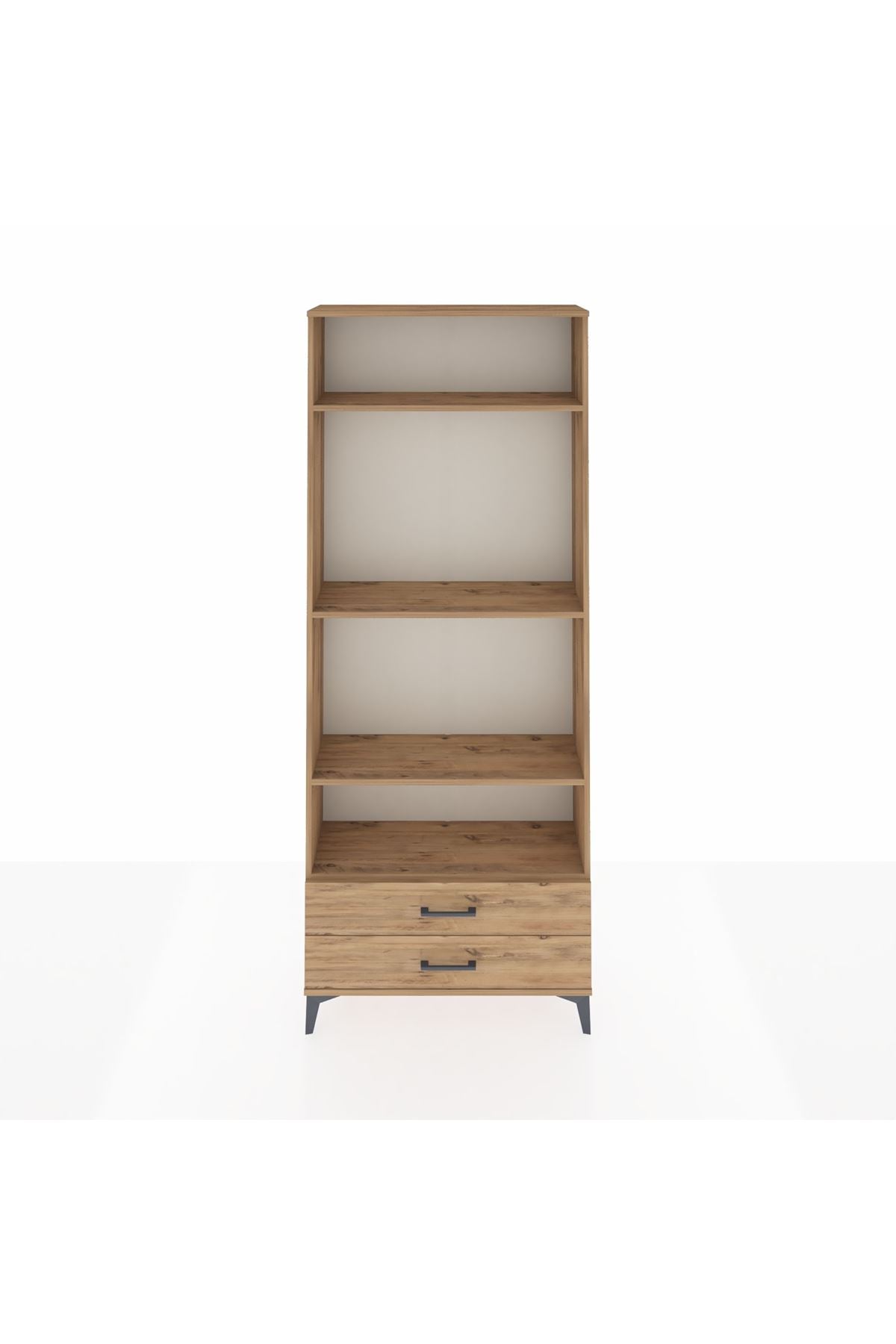 Arges Dolap 4 Raflı 2 Çekmeceli 88x30x221 - S30M117V9A
