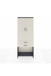 Arges Dolap 2 Raflı 2 Çekmeceli Tek Askılı 88x30x221 - S30M118V4A