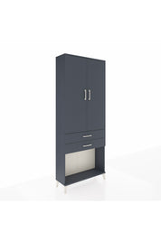Arges Dolap 2 Raflı 2 Çekmeceli Tek Askılı 88x30x221 - S30M118V5A