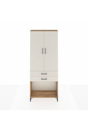 Arges Dolap 2 Raflı 2 Çekmeceli Tek Askılı 88x30x221 - S30M118V7A