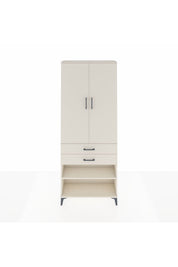 Arges Dolap 4 Raflı 2 Çekmeceli 2 Kapaklı 88x30x221 - S30M119V1A