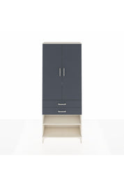 Arges Dolap 4 Raflı 2 Çekmeceli 2 Kapaklı 88x30x221 - S30M119V2A