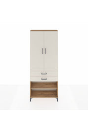 Arges Dolap 4 Raflı 2 Çekmeceli 2 Kapaklı 88x30x221 - S30M119V7A