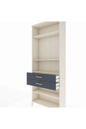 Arges Dolap 4 Raflı 2 Çekmeceli 88x30x221 - S30M120V2A