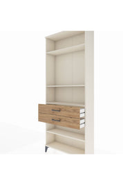Arges Dolap 4 Raflı 2 Çekmeceli 88x30x221 - S30M120V3A