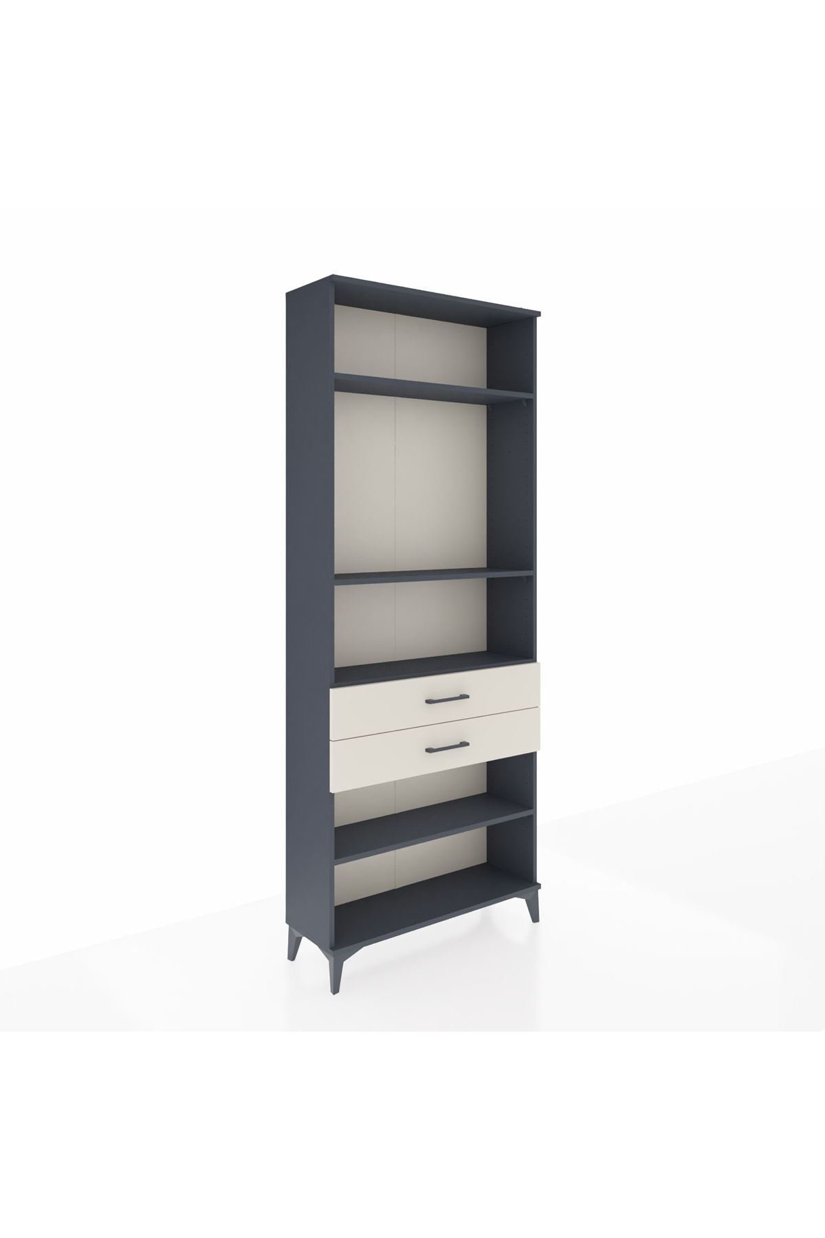 Arges Dolap 4 Raflı 2 Çekmeceli 88x30x221 - S30M120V4A