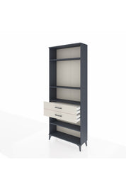 Arges Dolap 4 Raflı 2 Çekmeceli 88x30x221 - S30M120V4A
