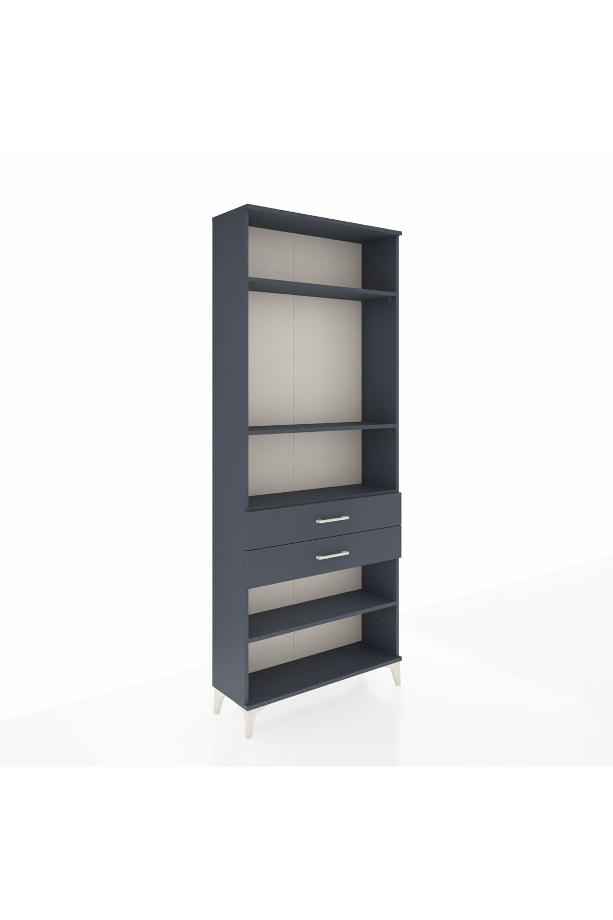 Arges Dolap 4 Raflı 2 Çekmeceli 88x30x221 - S30M120V5A